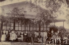 1918, Posadas, prowincja Misiones, Argentyna.
Szpital - pacjenci z siostrami zakonnymi.
Fot. NN, ze zbiorów Archivo Historico-Central 