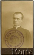 1915., Kraków.
Ojciec Alfred Muller.
Fot. NN, ze zbiorów Archivo Historico-Central 