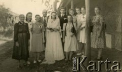 Ok.1945, Valivade-Kolhapur, Indie.
Zdjęcie z uroczystości 