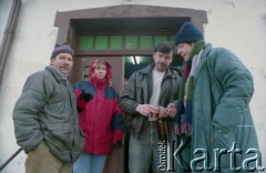 1997, Zagórki, woj. słupskie, Polska.
Realizacja filmu dokumentalnego 