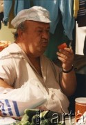 Lata 90., Kazachstan.
Portret mężczyzny.
Fot. Mikołaj Nesterowicz, zbiory Ośrodka KARTA