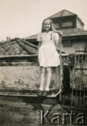 1945, Bombaj, Indie.
Danuta Kotlarczuk (później po mężu Jabłońska).
Fot. NN, kolekcja Danuty Jabłońskiej, reprodukcje cyfrowe w Ośrodku KARTA