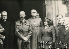 1945-1950, Anglia, Wielka Brytania.
Spotkanie z Naczelnym Wodzem Polskich Sił Zbrojnych na Zachodzie (1944-1946) gen. Tadeuszem Komorowskim 