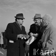 Lata 60., Warszawa, Polska.
Tor wyścigów konnych Służewiec.
Fot. Marek Zürn, zbiory Fundacji Ośrodka KARTA