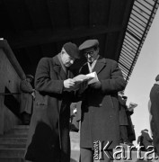 Lata 60., Warszawa, Polska.
Tor wyścigów konnych Służewiec.
Fot. Marek Zürn, zbiory Fundacji Ośrodka KARTA