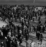 Lata 60., Warszawa, Polska.
Tor wyścigów konnych Służewiec.
Fot. Marek Zürn, zbiory Fundacji Ośrodka KARTA