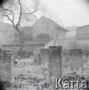 Lata 60., Kraków, Polska.
Remuh - cmentarz żydowski na krakowskim Kazimierzu.
Fot. Marek Zürn, zbiory Fundacji Ośrodka KARTA