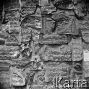Lata 60., Kraków, Polska.
Remuh - cmentarz żydowski na krakowskim Kazimierzu.
Fot. Marek Zürn, zbiory Fundacji Ośrodka KARTA