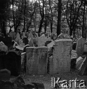 Lata 60., Kraków, Polska.
Remuh - cmentarz żydowski na krakowskim Kazimierzu.
Fot. Marek Zürn, zbiory Fundacji Ośrodka KARTA