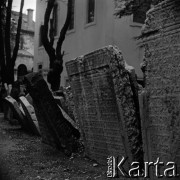 Lata 60., Kraków, Polska.
Remuh - cmentarz żydowski na krakowskim Kazimierzu.
Fot. Marek Zürn, zbiory Fundacji Ośrodka KARTA