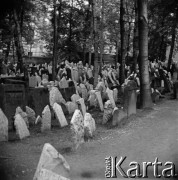 Lata 60., Kraków, Polska.
Remuh - cmentarz żydowski na krakowskim Kazimierzu.
Fot. Marek Zürn, zbiory Fundacji Ośrodka KARTA