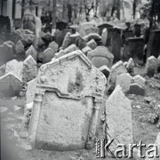 Lata 60., Kraków, Polska.
Remuh - cmentarz żydowski na krakowskim Kazimierzu.
Fot. Marek Zürn, zbiory Fundacji Ośrodka KARTA