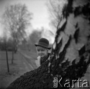1967-69, Warszawa, Polska.
Maryla Rodowicz, piosenkarka, n/z jako studentka Akademii Wychowania Fizycznego.
Fot. Marek Zürn, zbiory Fundacji Ośrodka KARTA