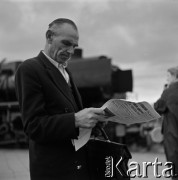 1964, Warszawa, Polska.
Dworzec Gdański.
Fot. Marek Zürn, zbiory Fundacji Ośrodka KARTA
