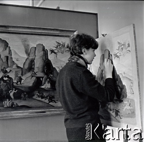 Lata 60., Warszawa, Polska.
Muzeum Narodowe.
Fot. Marek Zürn, zbiory Fundacji Ośrodka KARTA