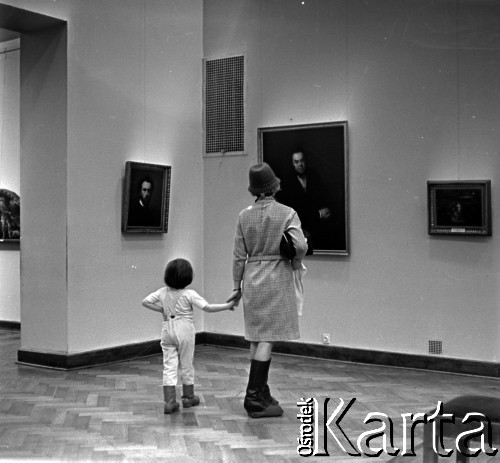 Lata 60., Warszawa, Polska.
Muzeum Narodowe.
Fot. Marek Zürn, zbiory Fundacji Ośrodka KARTA