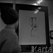 Lata 60., Warszawa, Polska.
Muzeum Narodowe.
Fot. Marek Zürn, zbiory Fundacji Ośrodka KARTA