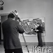 Lata 60., Warszawa, Polska.
Muzeum Narodowe.
Fot. Marek Zürn, zbiory Fundacji Ośrodka KARTA