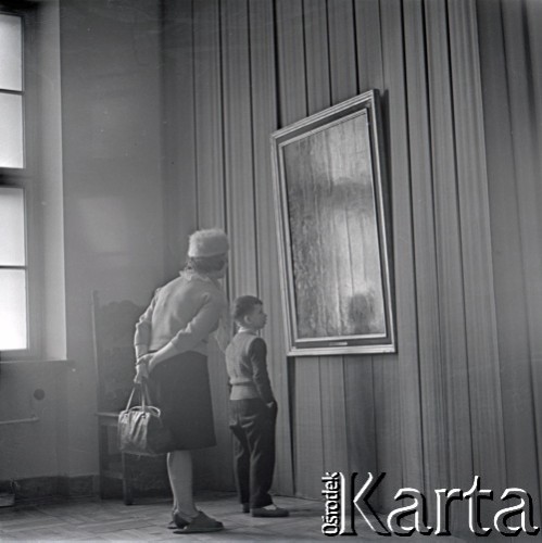 Lata 60., Warszawa, Polska.
Muzeum Narodowe.
Fot. Marek Zürn, zbiory Fundacji Ośrodka KARTA