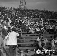 04.09.1966, Warszawa, Polska.
Centralne Dożynki (Dożynki Tysiąclecia) na stadionie X-lecia.
Fot. Marek Zürn, zbiory Fundacji Ośrodka KARTA