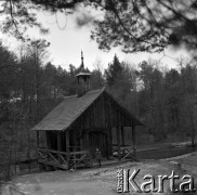 Lata 60., Górecko Kościelne, Roztocze, Polska.
Kaplica 