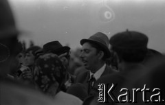 Lata 60., miejsce nieznane.
Jarmark cygański.
Fot. Marek Zürn, zbiory Fundacji Ośrodka KARTA