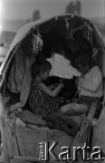 Lata 60., miejsce nieznane.
Jarmark cygański.
Fot. Marek Zürn, zbiory Fundacji Ośrodka KARTA