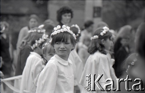 Lata 60., Biała Podlaska, Polska.
Procesja w Boże Ciało.
Fot. Marek Zürn, zbiory Fundacji Ośrodka KARTA