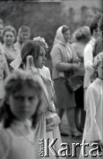 Lata 60., Biała Podlaska, Polska.
Procesja w Boże Ciało.
Fot. Marek Zürn, zbiory Fundacji Ośrodka KARTA