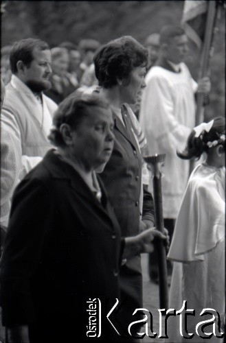 Lata 60., Biała Podlaska, Polska.
Procesja w Boże Ciało.
Fot. Marek Zürn, zbiory Fundacji Ośrodka KARTA