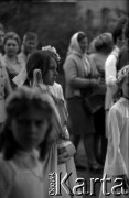 Lata 60., Biała Podlaska, Polska.
Procesja w Boże Ciało.
Fot. Marek Zürn, zbiory Fundacji Ośrodka KARTA