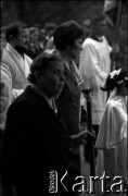 Lata 60., Biała Podlaska, Polska.
Procesja w Boże Ciało.
Fot. Marek Zürn, zbiory Fundacji Ośrodka KARTA