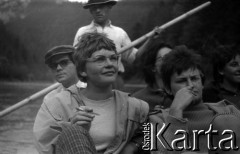 Lata 60., Pieniny, Polska.
Spływ Dunajcem.
Fot. Marek Zürn, zbiory Fundacji Ośrodka KARTA