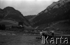 Lata 60., Pieniny, Polska.
Spływ Dunajcem.
Fot. Marek Zürn, zbiory Fundacji Ośrodka KARTA