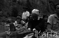Lata 60., Pieniny, Polska.
Spływ Dunajcem.
Fot. Marek Zürn, zbiory Fundacji Ośrodka KARTA
