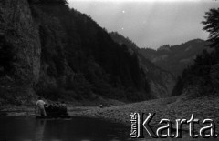 Lata 60., Pieniny, Polska.
Spływ Dunajcem.
Fot. Marek Zürn, zbiory Fundacji Ośrodka KARTA