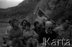 Lata 60., Pieniny, Polska.
Spływ Dunajcem.
Fot. Marek Zürn, zbiory Fundacji Ośrodka KARTA
