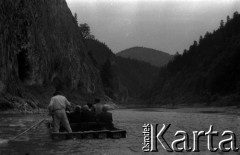 Lata 60., Pieniny, Polska.
Spływ Dunajcem.
Fot. Marek Zürn, zbiory Fundacji Ośrodka KARTA