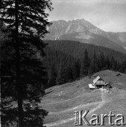 Lata 60., Tatry, Polska.
Schronisko na Przysłopie Miętusim (obecnie nieistniejące).
Fot. Marek Zürn, zbiory Fundacji Ośrodka KARTA