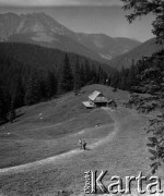 Lata 60., Tatry, Polska.
Schronisko na Przysłopie Miętusim (obecnie nieistniejące).
Fot. Marek Zürn, zbiory Fundacji Ośrodka KARTA