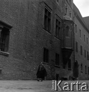 Lata 60., Kraków, Polska.
Collegium Maius, widok od ulicy Jagiellońskiej.
Fot. Marek Zürn, zbiory Fundacji Ośrodka KARTA
