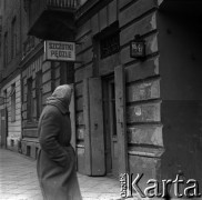 Lata 60., Warszawa, Polska.
Ulica Brzeska.
Fot. Marek Zürn, zbiory Fundacji Ośrodka KARTA