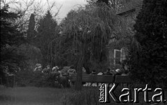 Lata 60., Żelazowa Wola, Polska.
Koncert fortepianowy w dworku Fryderyka Chopina.
Fot. Marek Zürn, zbiory Fundacji Ośrodka KARTA