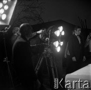 1968, Warszawa, Polska.
Plan zdjęciowy filmu 