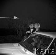 1968, Warszawa, Polska.
Plan zdjęciowy filmu 