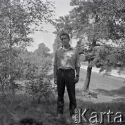 Lata 60., miejsce nieznane, Polska.
Marek Zürn.
Fot. Marek Zürn, zbiory Fundacji Ośrodka KARTA