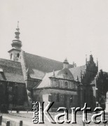 1930-1940, Radom, Polska.
Zespół klasztorny bernardynów.
Fot. NN, kolekcja rodziny Walińskich, zbiory Fundacji Ośrodka KARTA