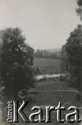 1930-1940, miejsce nieznane, Polska.
Krajobraz.
Fot. NN, kolekcja rodziny Walińskich, zbiory Fundacji Ośrodka KARTA