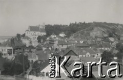1930-1940, Kazimierz Dolny, Polska.
Widok na miasto.
Fot. NN, kolekcja rodziny Walińskich, zbiory Fundacji Ośrodka KARTA