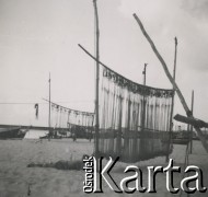 1930-1940, Hel, Polska.
Plaża.
Fot. NN, kolekcja rodziny Walińskich, zbiory Fundacji Ośrodka KARTA